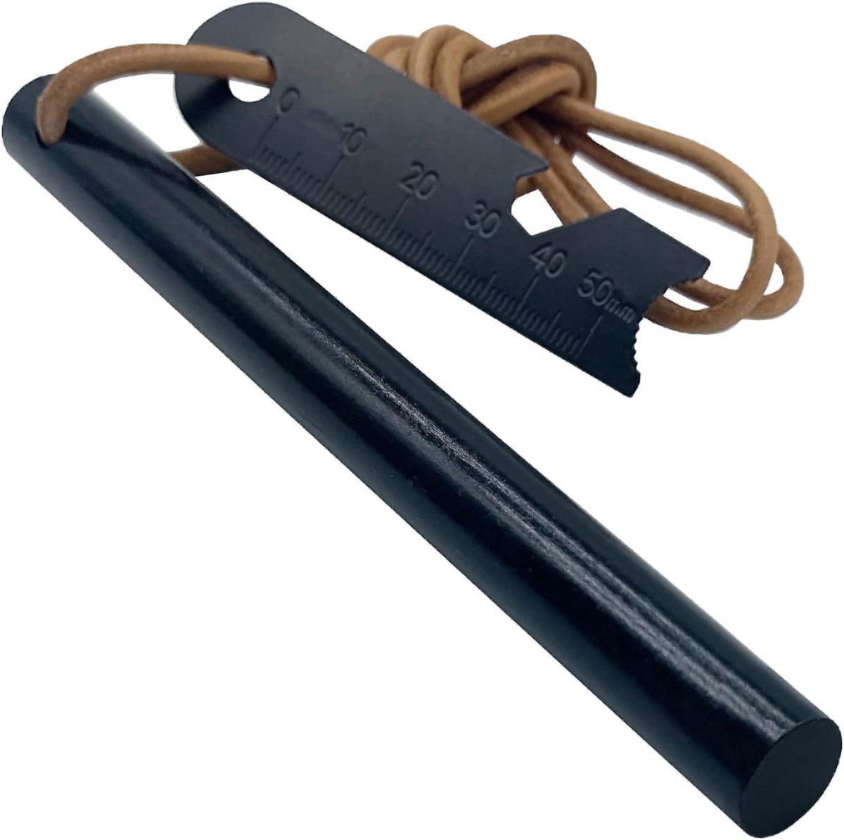 Sterke vuurstarter voor outdoor en camping - multifunctioneel met leren koord