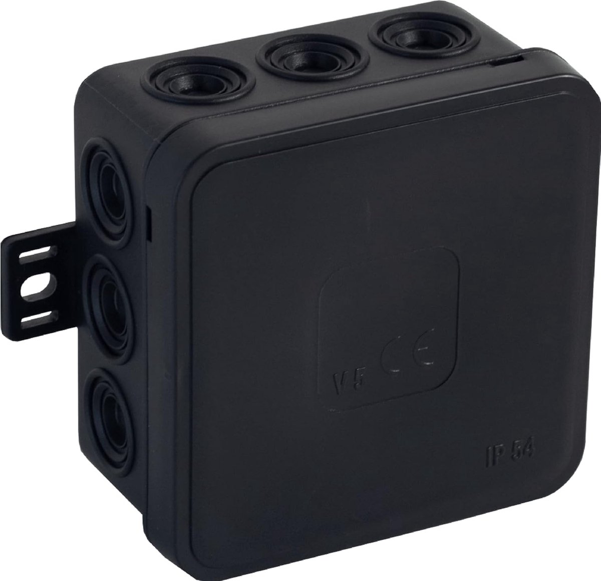 Kabelbox Inbouw Aansluitdoos CLICK IP54 met 12 doorvoeren 85x85x41mm