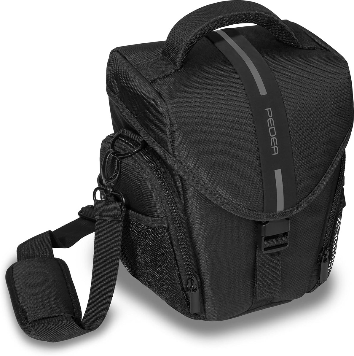 Fototas voor spiegelreflexcamera's met waterdichte hoes en accessoirevakken