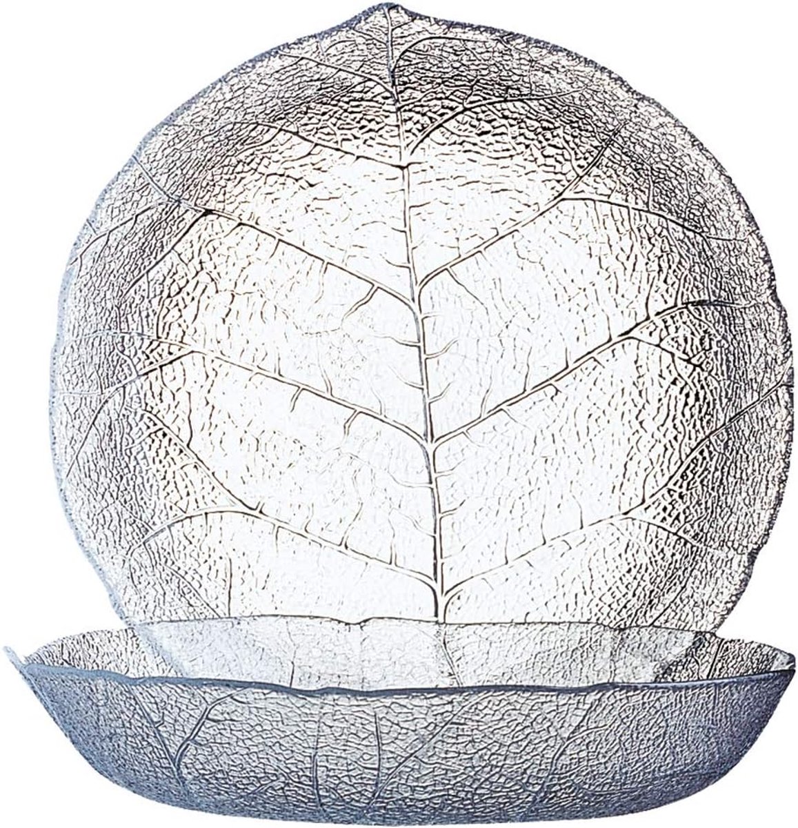 Diep Bord Glas 20,5 cm - Set van 6 - Elegant en Praktisch Servies