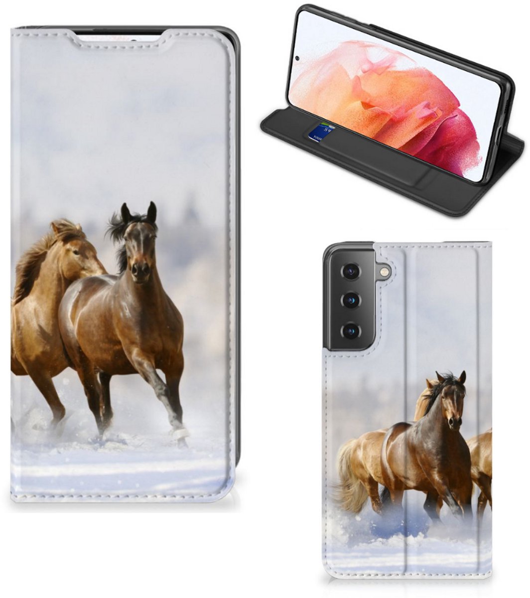 Samsung Galaxy S21 Hoesje maken Paarden