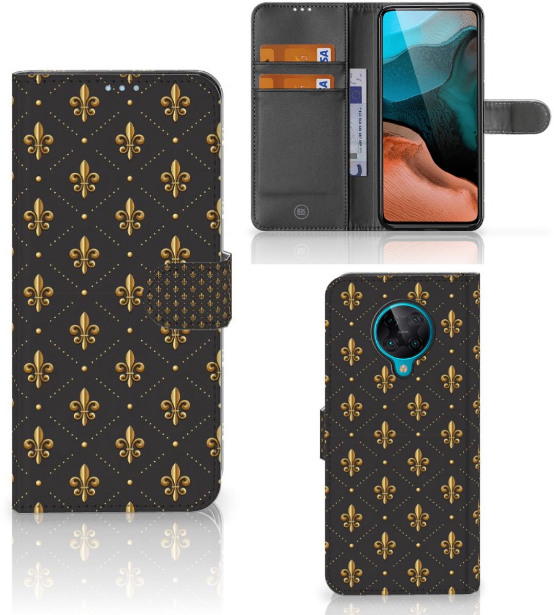 Xiaomi Poco F2 Pro Telefoon Hoesje Franse Lelie