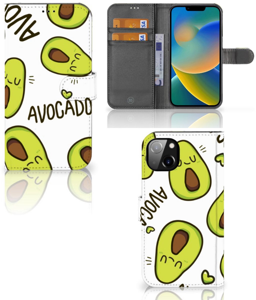 iPhone 14 Plus Leuk Hoesje Avocado Singing