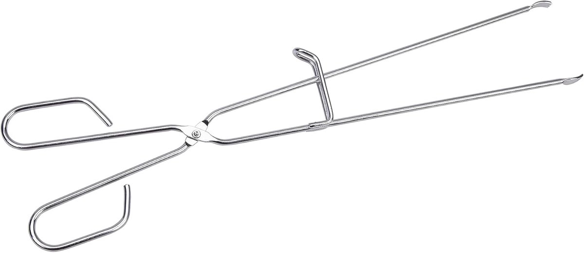 Barbecuetang van roestvrij staal - 45 x 9 x 1,4 cm