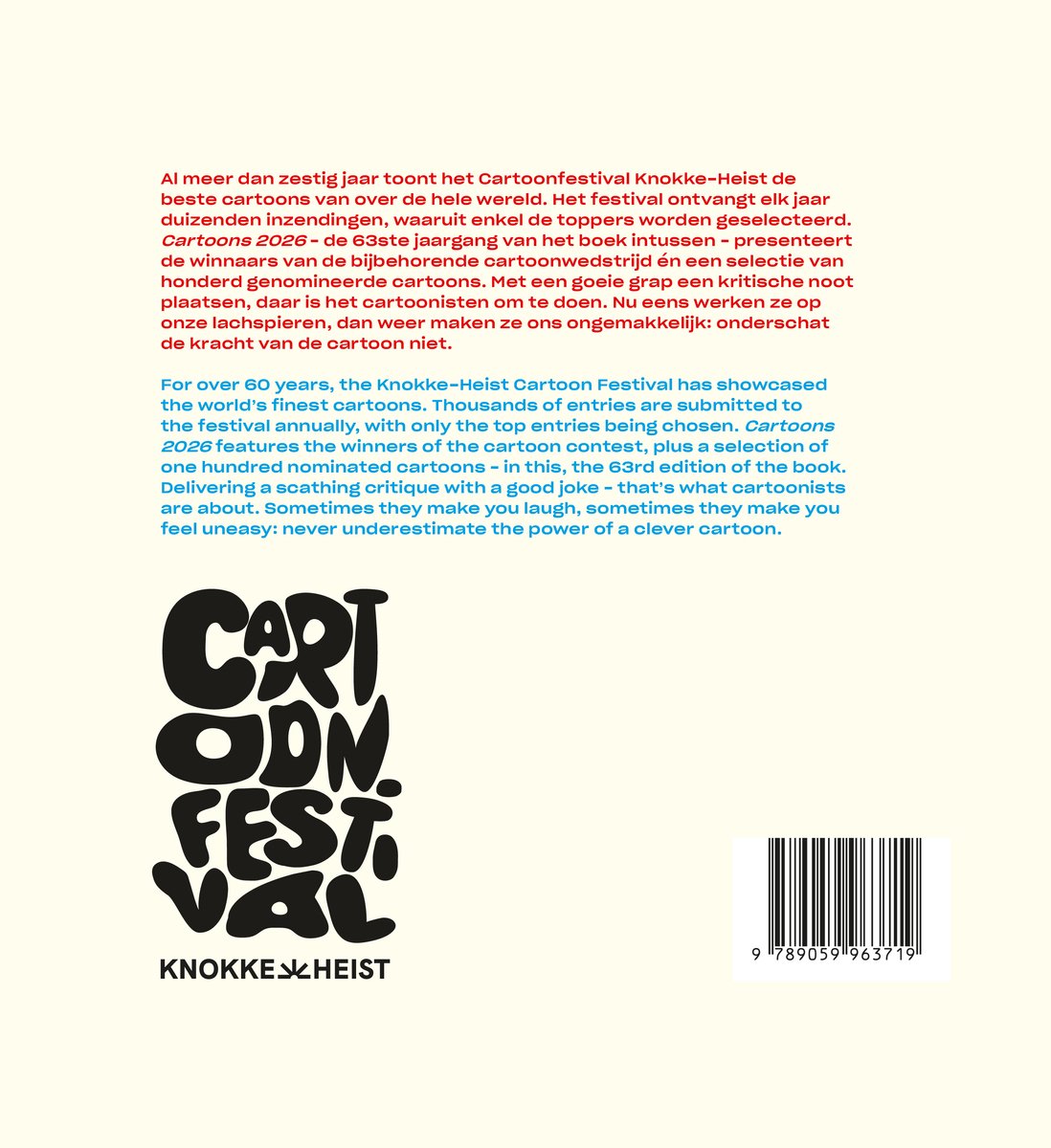 Cartoons 2026 - back cover