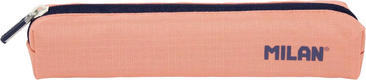 Compact Pennen-etui Roze Ripstop Materiaal Duurzaam en Scheurvast