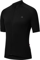 DANISH ENDURANCE Fietstrui voor Heren - Wielershirt - Korte Mouwen - Quick-Dry - Zwart - Maat XL