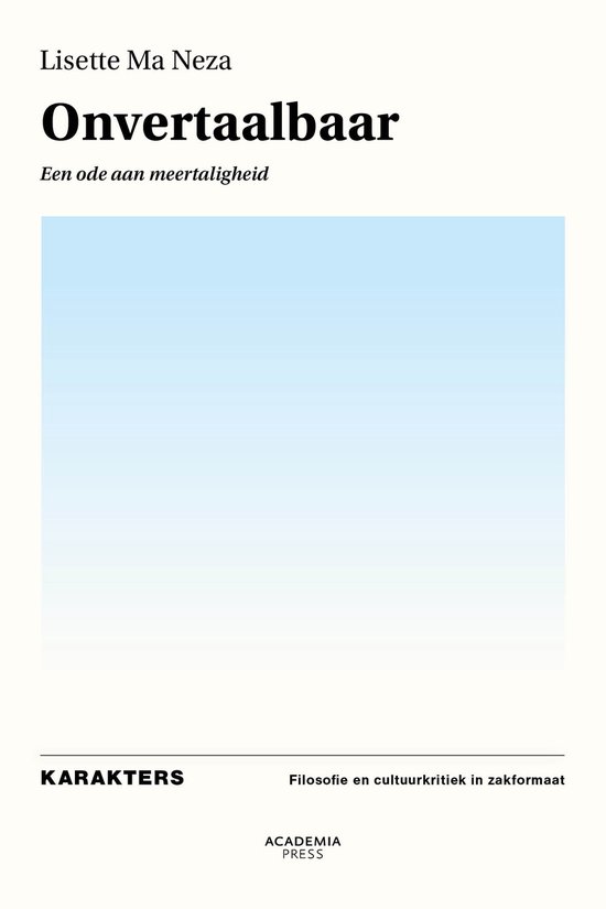 Onvertaalbaar - cover