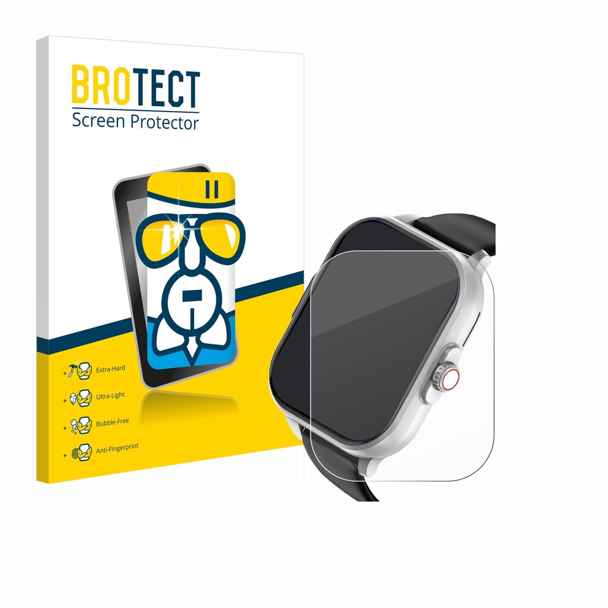 Screenprotector voor YYKY E02 2.01" Beschermglas transparant
