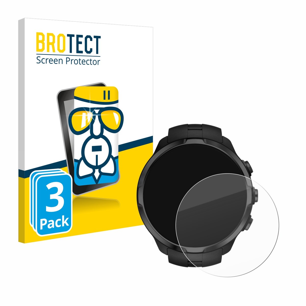 Screenprotector 3 Stuks voor Suunto Spartan Sport / Ultra Beschermglas transparant