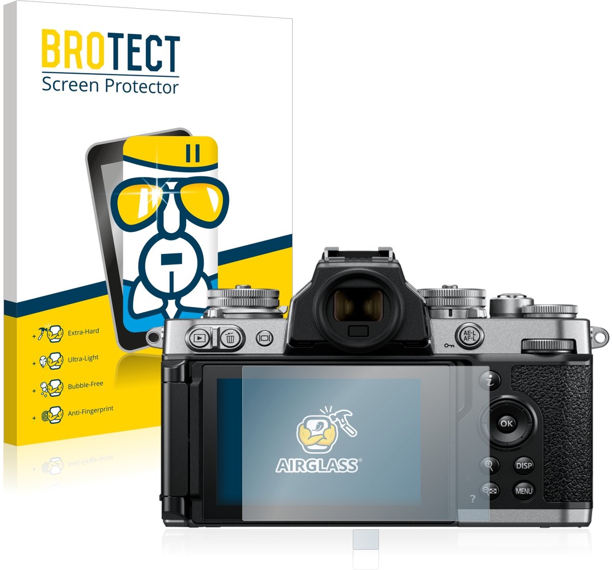 Screenprotector voor Nikon Z fc Beschermglas transparant