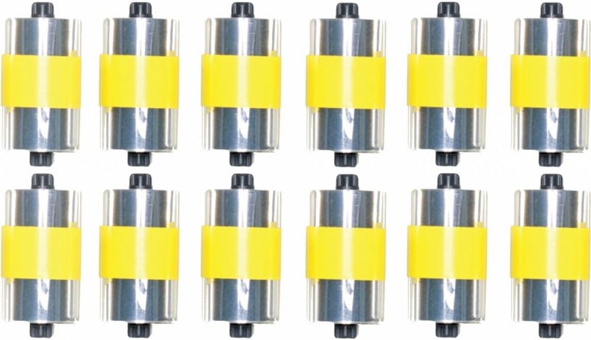 Film Rollen Refill voor Crossbril Vizier 50mm 12 Stuks