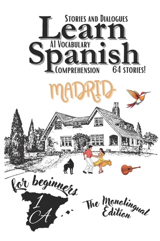 All A1 Spanish Vocabulary in Context- Learn Spanish With Sto ... - cover