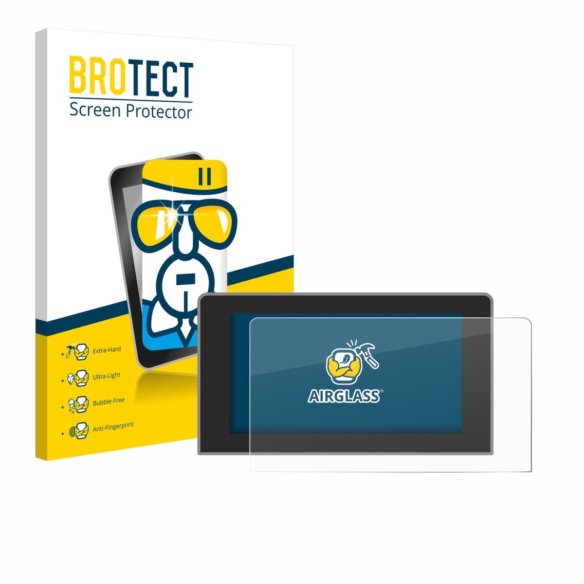 Screenprotector voor Volkswagen Crafter 10" (2024-2025) Beschermglas transparant