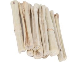 Allecto - Konijnenvoeding - Tanden verzorging - Reinigt darmen - Bamboe snacks - Voedingswaarde - Geschikt voor kleine huisdieren - Zoete molar sticks voor konijnen