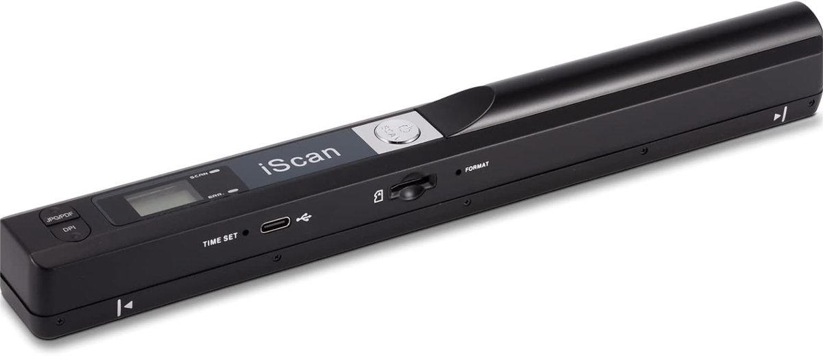 DreamGoods Document Scanner - Handscanner voor A4 Documenten, Boeken & Foto's