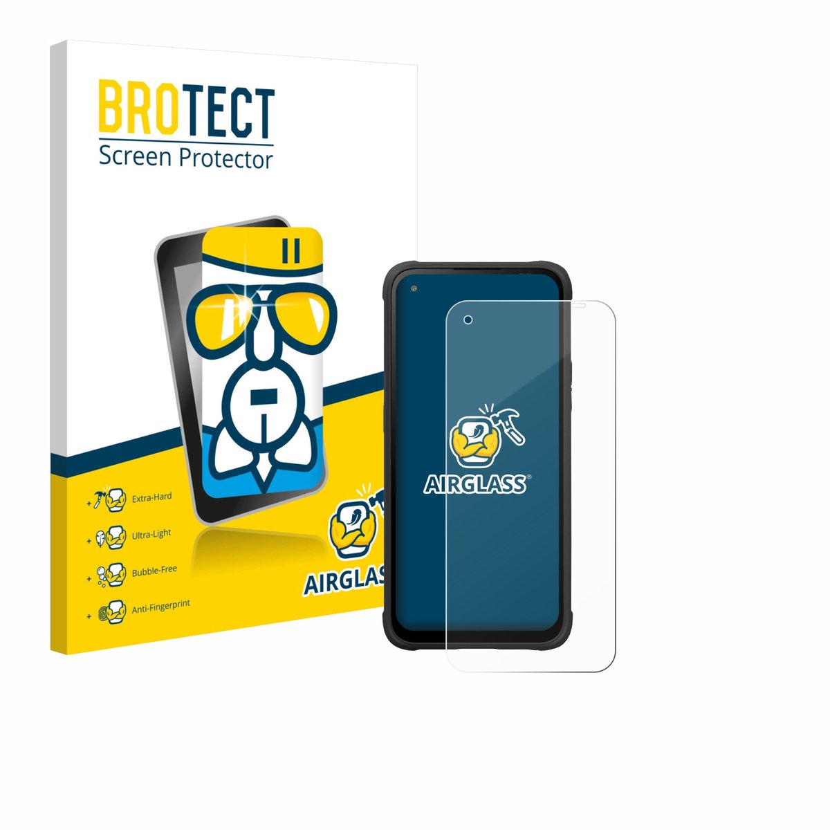 Screenprotector voor Hammer Blade V 5G Beschermglas transparant