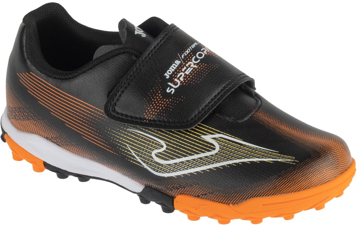 Joma Super Copa Jr 26 SUJS TF, voor een jongen, Zwart, Voetbalschoenen, maat: 32