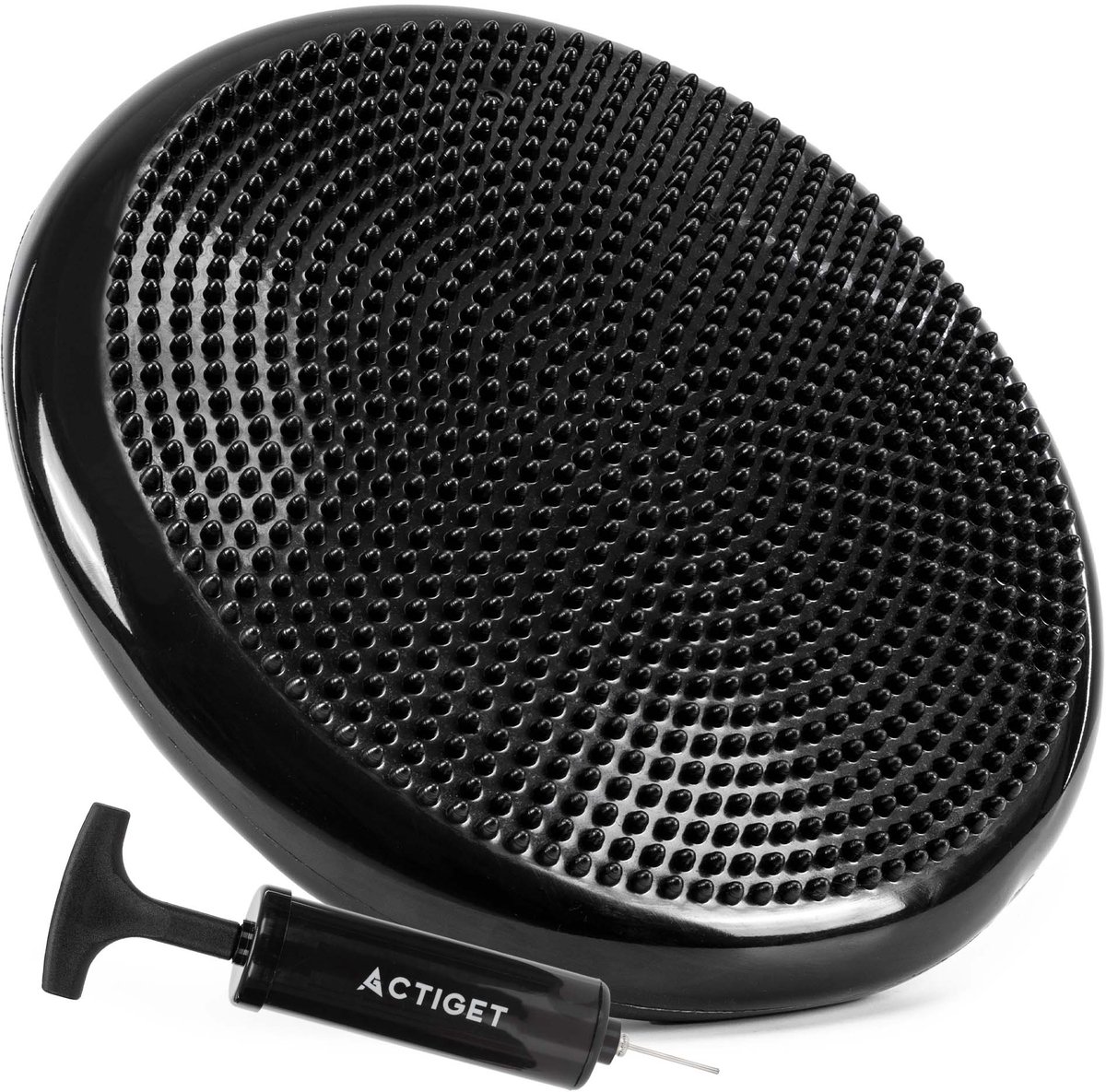 Actiget® Balanskussen | Inclusief Pomp | Zwart | 34 cm | PVC