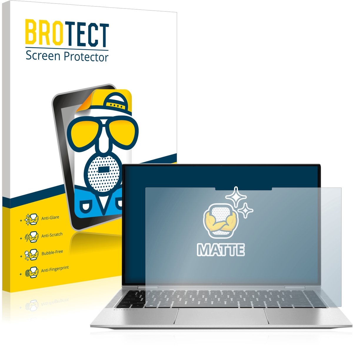 BROTECT - Screenprotector voor HP Elitebook x360 1040 G8 - Folie Beschermfolie matte