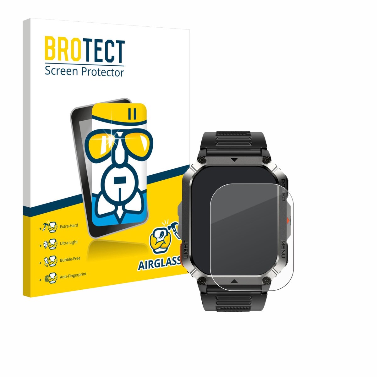 Screenprotector voor Blackview W70 Pro 1.45" Beschermglas transparant