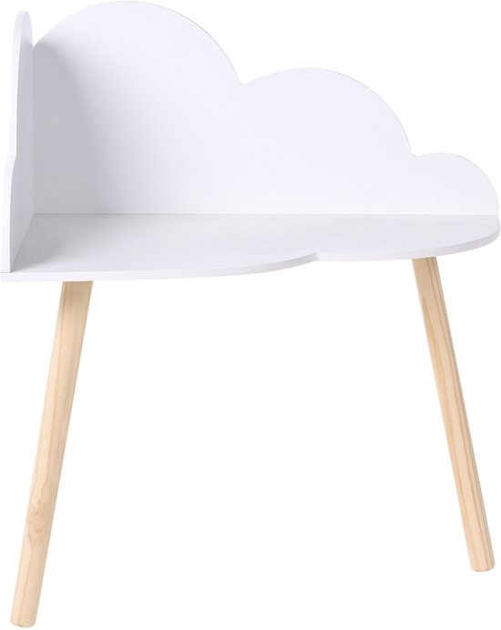 CLOUDY - Kindertafel en stoel set - Wit - MDF — afbeelding 2