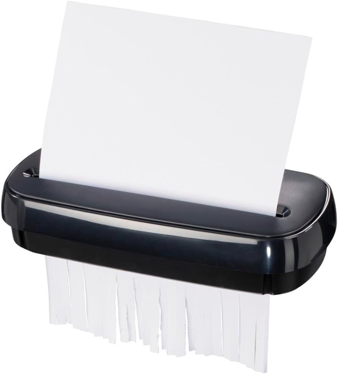 Intelectro Papierversnipperaar - Krachtige Elektrische Papierversnipperaar voor Thuisgebruik - 8L Opvangbak - Snippers Uitvoer - 6 Vellen/Keer - Overhittingsbeveiliging - Terugloopfunctie - Zwart - Levering Sneller dan Aangegeven! thumbnail 6