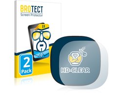 BROTECT - Screenprotector voor ecobee Smart Thermostat Premium - Folie Beschermfolie transparant 2 Stuks