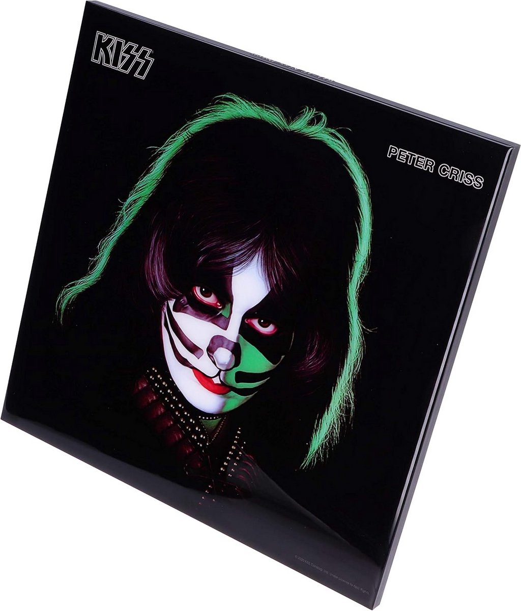 Crystal Clear Art Poster Peter Criss Drummer Muziekicoon voor Fans