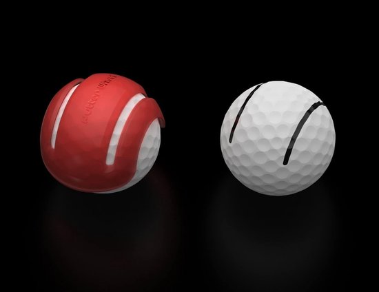 Set van 3 Putter Trainingsballen voor Golf: Directe Feedback en Verbeterde Precisie van Merkloos — afbeelding 2