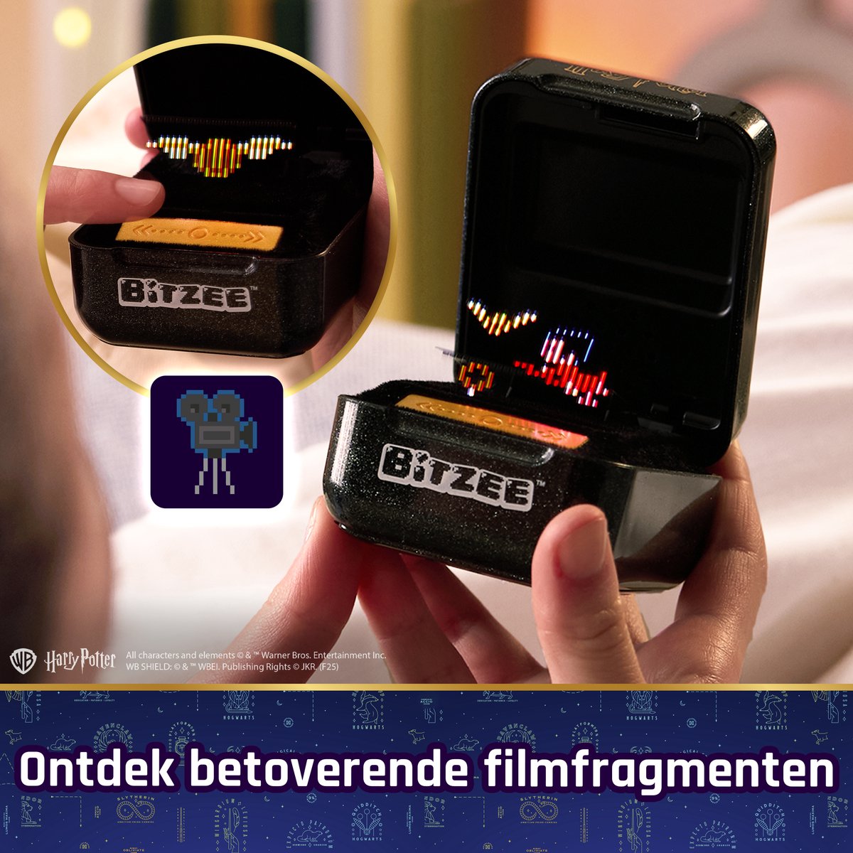 Bitzee - Harry Potter - interactief speelgoed met 20 personages, reageert op vegen, kantelen en tikken, speelgoed met digitale huisdieren — afbeelding 9