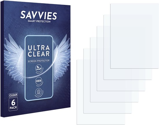 Savvies - Screenprotector voor Amazon Kindle 2024 - Folie Beschermfolie transparant (6 Stuks) van Savvies — afbeelding 4