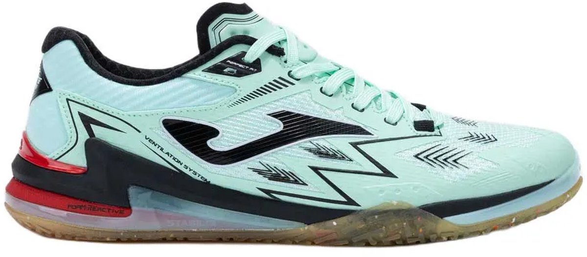 Joma Regate Reactive zaalvoetbalschoenen in blauw, EU 42, met geavanceerde technologie voor optimale prestaties.