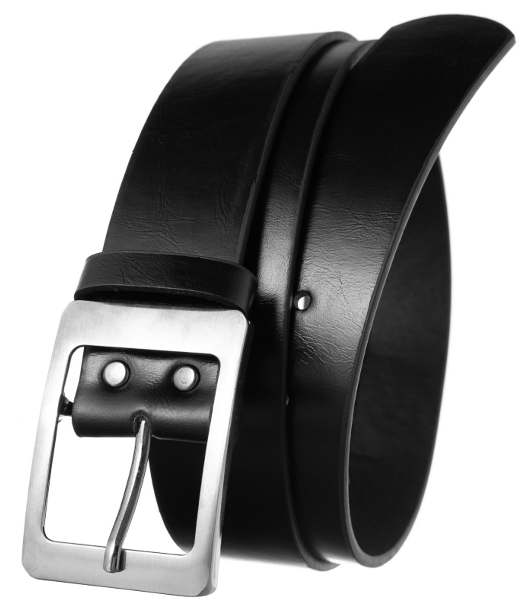 Cavaldi SBB-CV-4A - Dames Leren Riem - Zwart - 110 cm