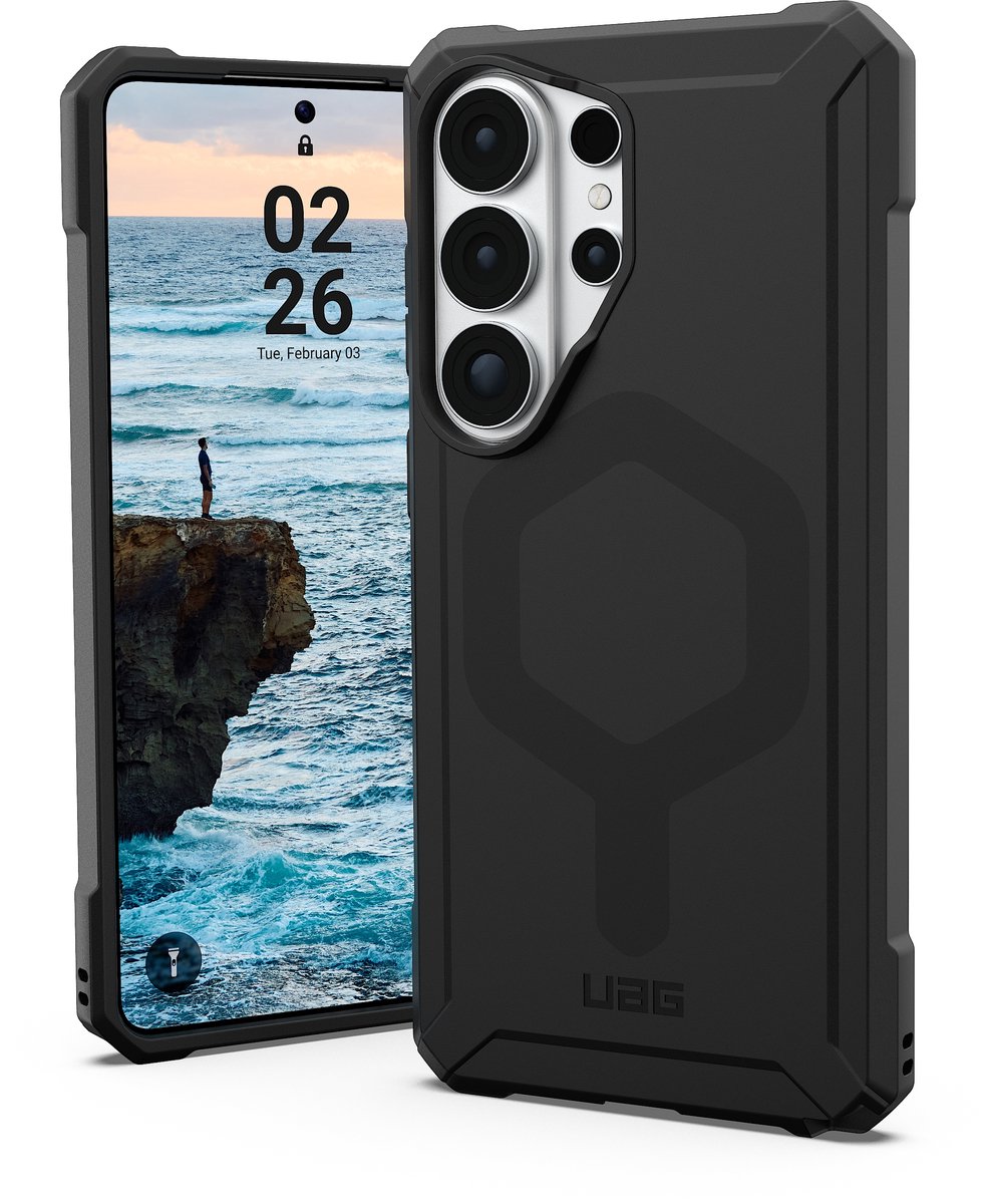 UAG Essential Armor geschikt voor MagSafe geschikt voor Samsung Galaxy S26 Ultra - Black