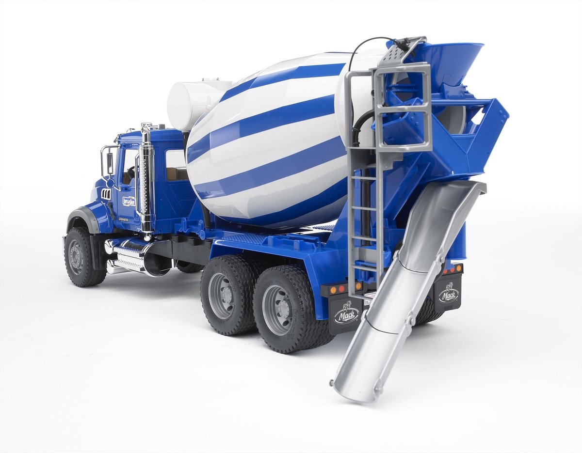 bruder MACK Granite truck met betonmixer modelvoertuig thumbnail 3