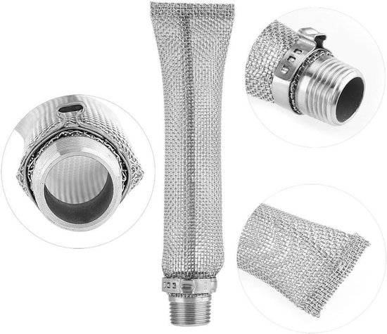 RVS Bier Filter Grade Mesh Voor Bierbrouwen - 12 Inch - Hop Filter ...