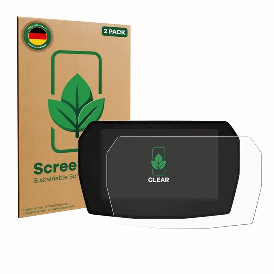 ScreenLeaf - Screenprotector voor Ducati Multistrada V2 2025 - Duurzame schermbescherming Folie Beschermfolie transparant 2 Stuks