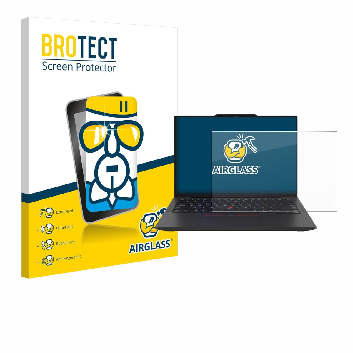 Screenprotector voor Lenovo ThinkPad X13 Gen 6 Beschermglas transparant