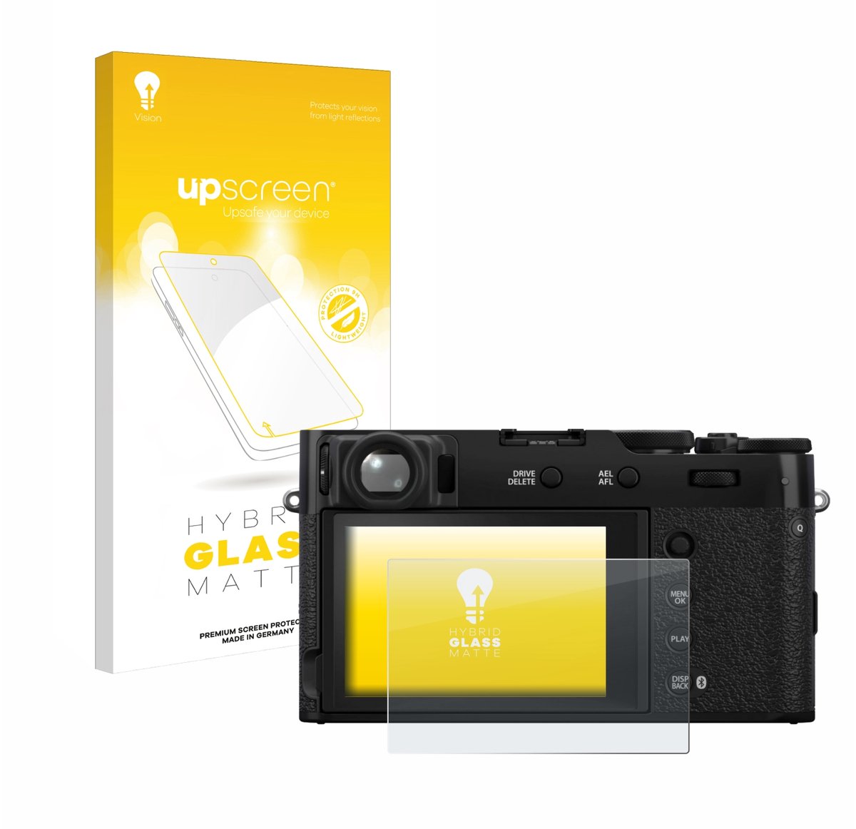 upscreen - Screenprotector voor Fujifilm X100VI - Folie Beschermfolie Beschermglas matte