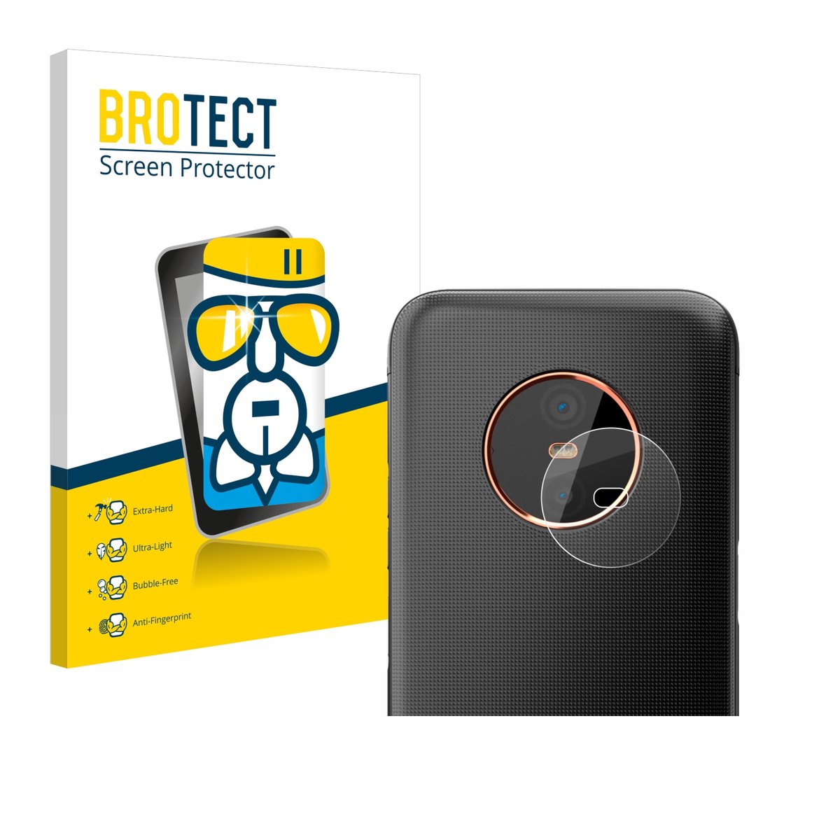 Screenprotector voor Gigaset GX6 Pro (ALLEEN Camera) Beschermglas transparant
