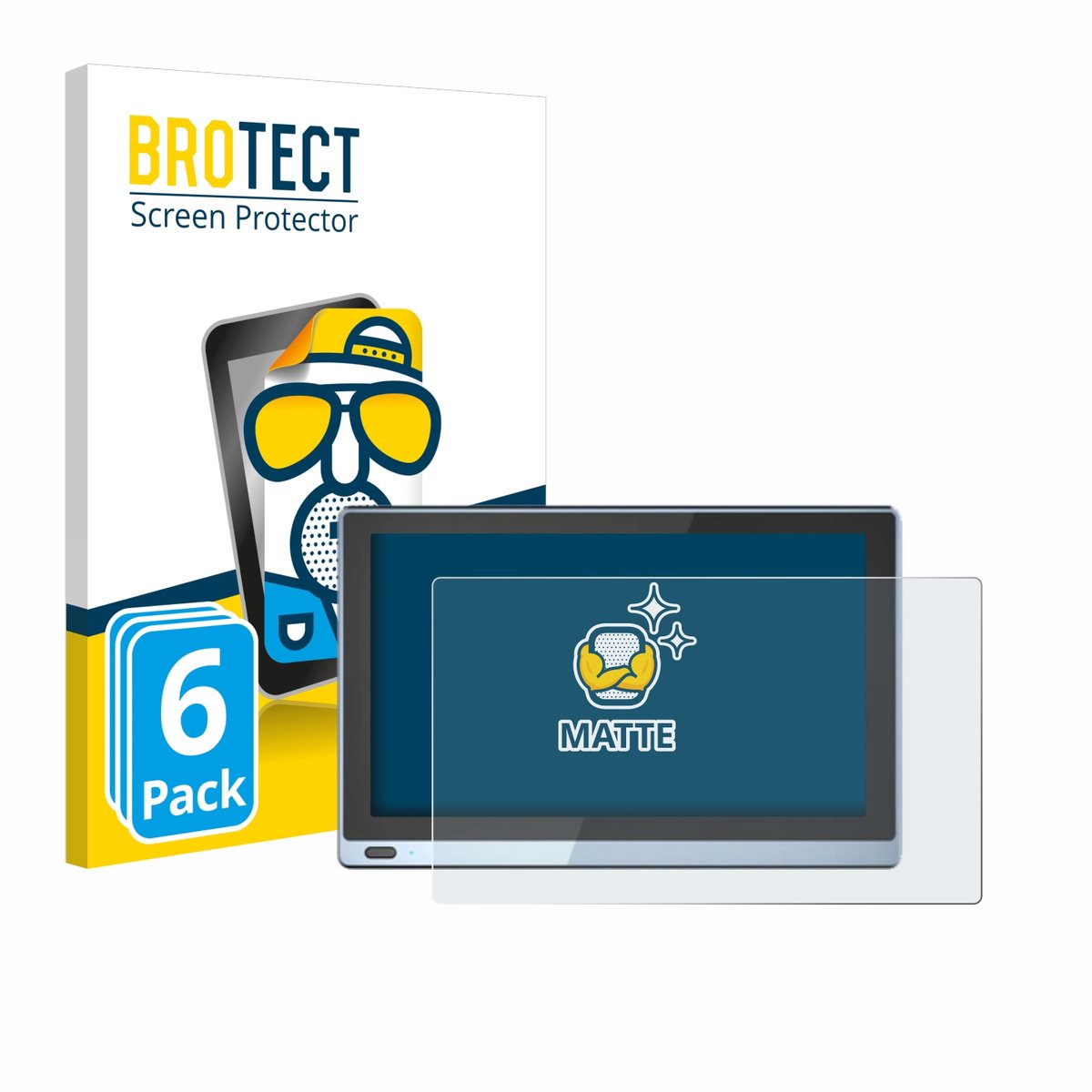 BROTECT - Screenprotector voor Higole Gole 1 Pro - Folie Beschermfolie matte 6 Stuks