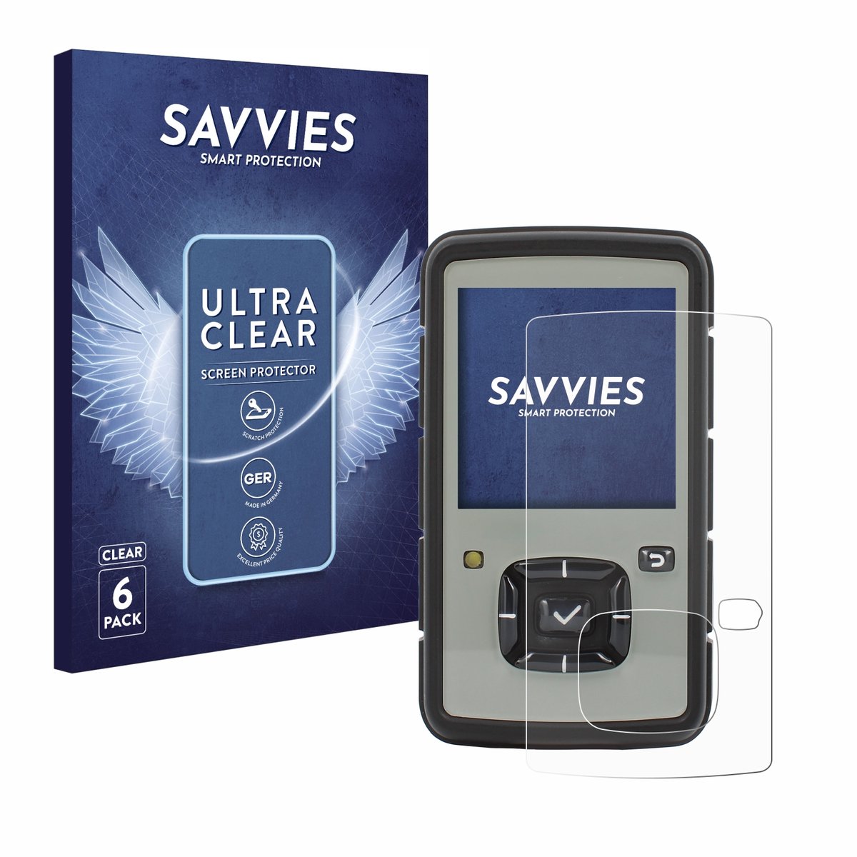 Savvies - Screenprotector voor TPL Birdy Slim - Folie Beschermfolie transparant 6 Stuks
