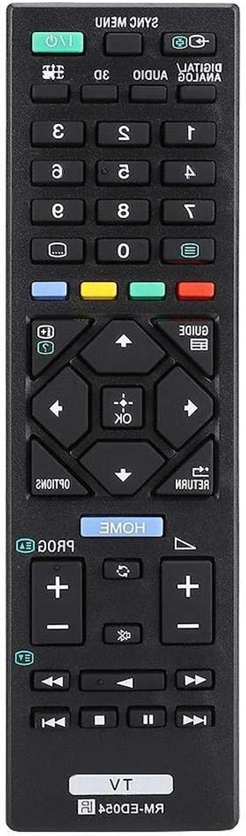 Vervanging afstandsbediening voor Smart TV met snelle bedieningsopties