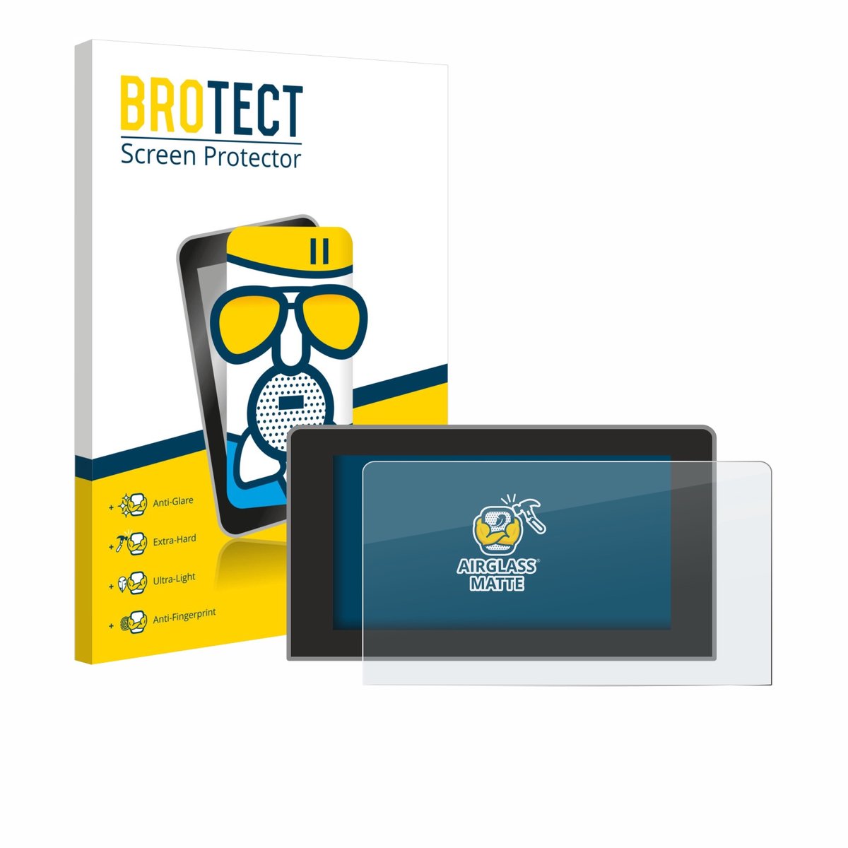 BROTECT - Screenprotector voor Volkswagen Crafter 10" (2024-2025) - Folie Beschermfolie Beschermglas matte