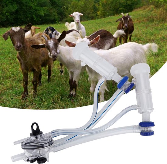 Melkmachine voor Geiten en Schapen - Melkcluster met Groepen - Melkspeen Cup - Melkverzamelaar - Geschikt voor Mobiele Melkmachines — afbeelding 5