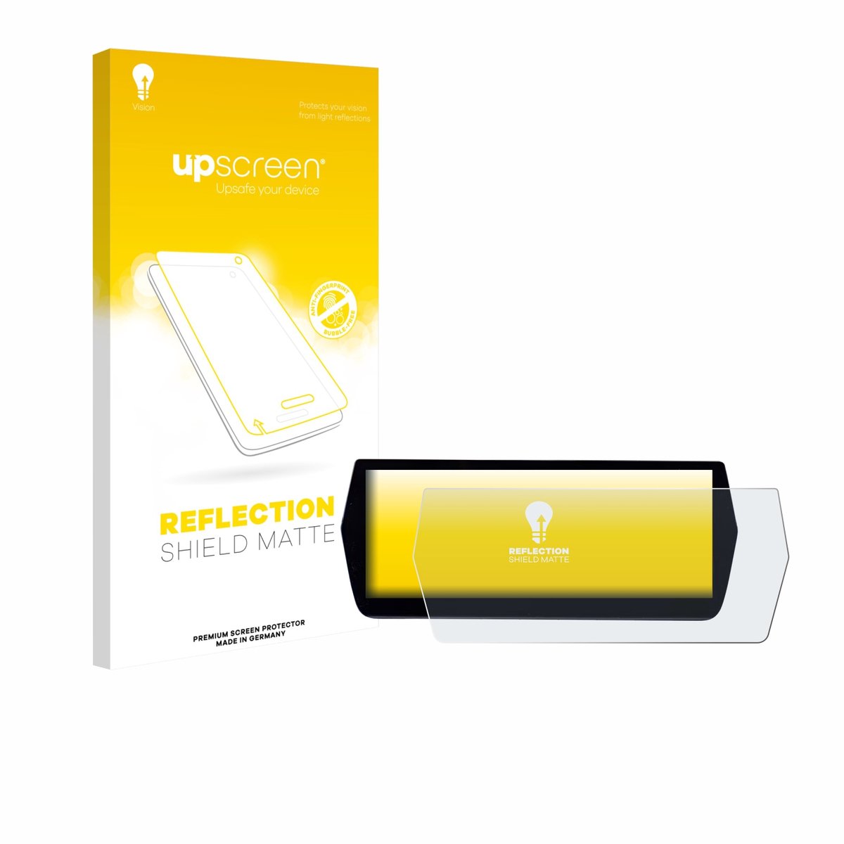 upscreen - Screenprotector voor MG ZS Hybrid Plus - Folie Beschermfolie anti glare matte