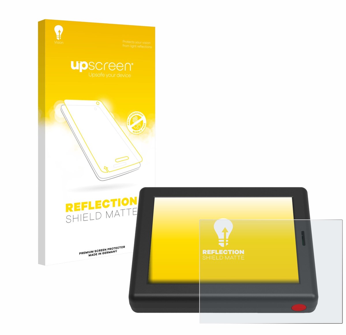 upscreen - Screenprotector voor XC Tracer Maxx III - Folie Beschermfolie anti glare matte