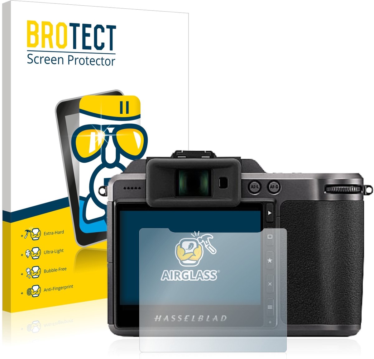 Screenprotector voor Hasselblad X1D II 50C Beschermglas transparant