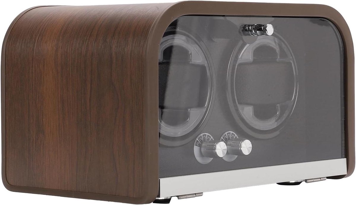 Allecto - Automatische Watch Winder - Oplaadbare Batterij - Zwart - 5 Draaimodi - Stil - LED-licht - Geschikt voor Mechanische Horloges